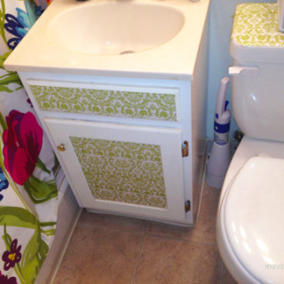 SMALL Bathroom Storage Dilemmas! $6 Solution…