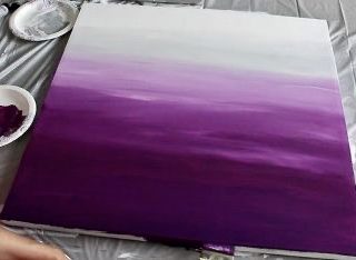 Creating Ombre Wall Art